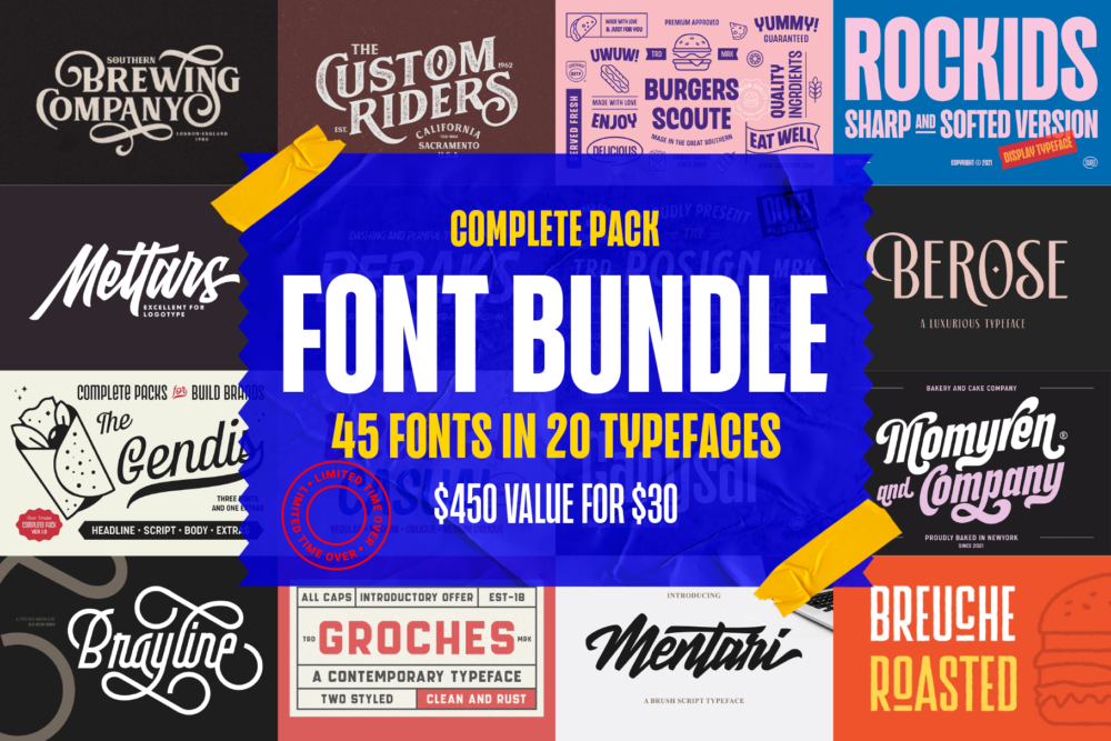 Modern & Classy Mega Bundle